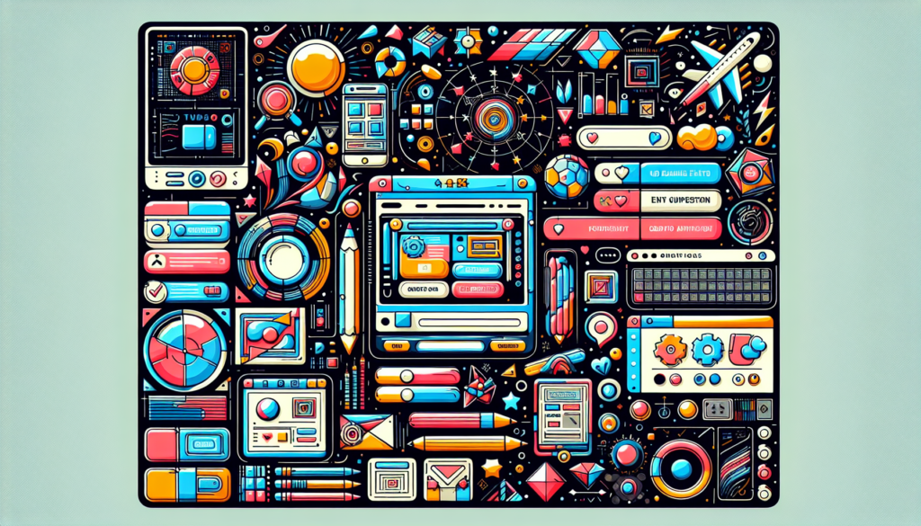 Explorando a Arte do Design de UI: Tendências e Dicas para Criar Interfaces Encantadoras illustration, trending on artstation